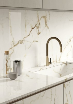 SapienStone - Calacatta Macchia Vecchia 4D 320x160x1,2 cm